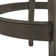 Swivel Upholstered Counter Stool with Solid Wood Frame