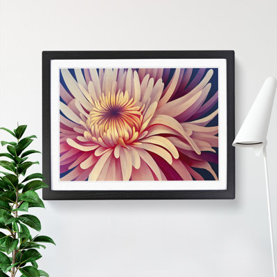 Chrysanthemum Flower Vol.5 - Framed Print