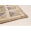 Tapis de zone en laine beige/mauve 5 pi 7 po x 8 pi 9 po one-of-kind-noué la main Hamburg