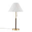 Lampe de table à chaîne deux tons