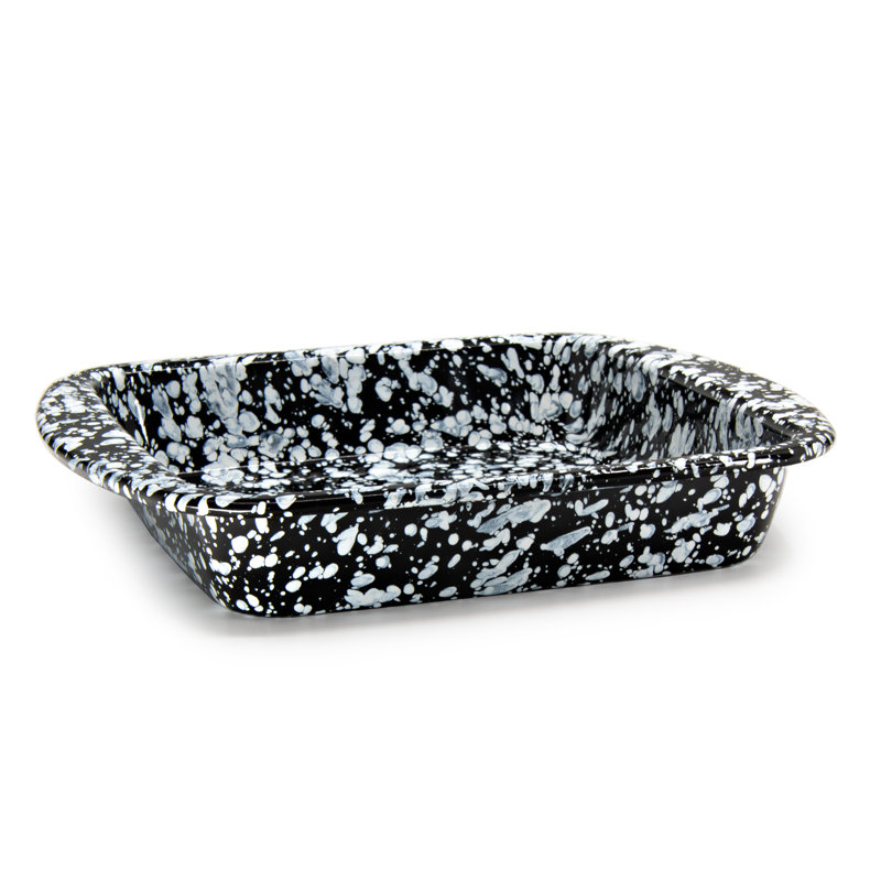 Black Swirl Brownie Pan, Black Swirl