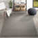 Modern Solid Hand-Made Hand-Woven Wool/Cotton Area Rug