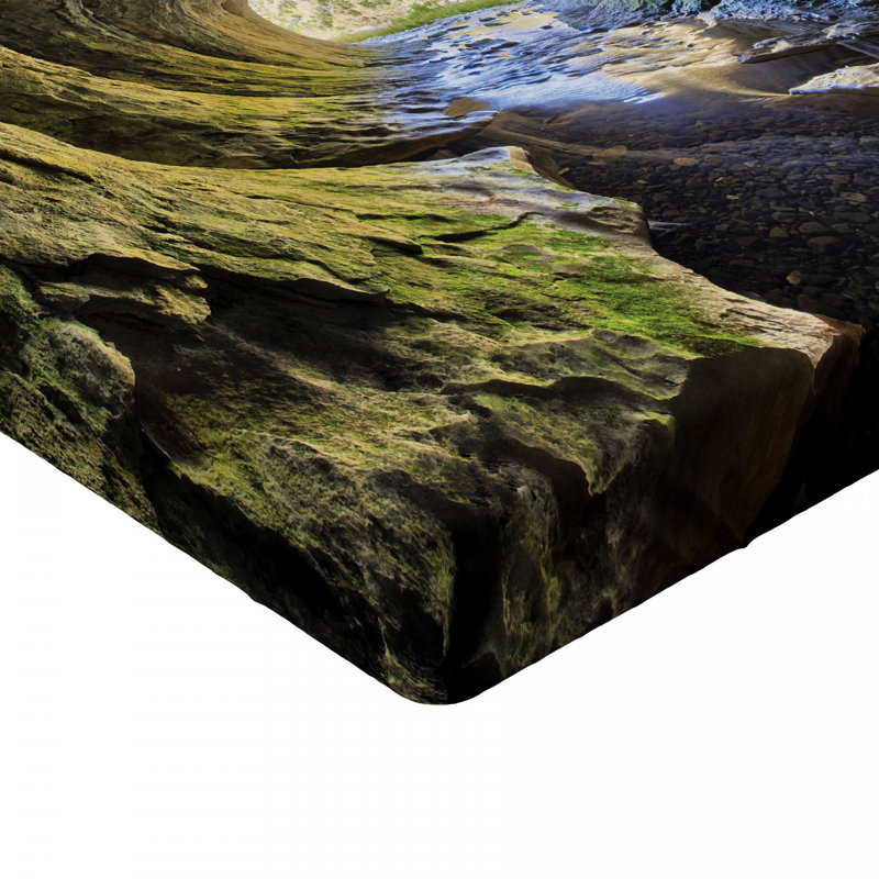 Drap-housse Natural Cave, Drap-housse de taille simple