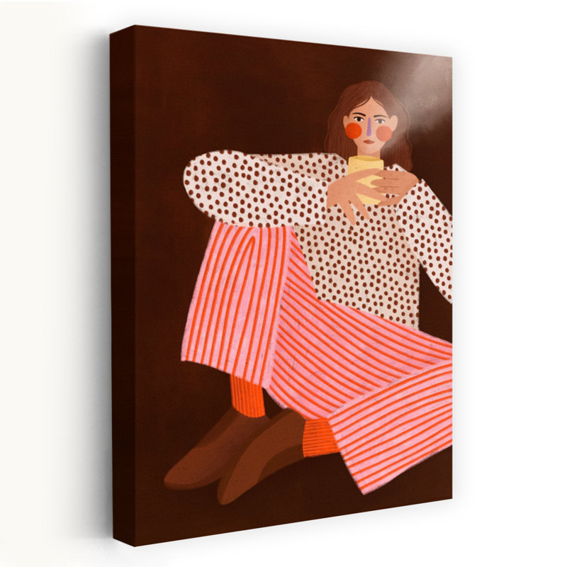 Art contemporain Portrait contemporain, H 24 po x l 16 po