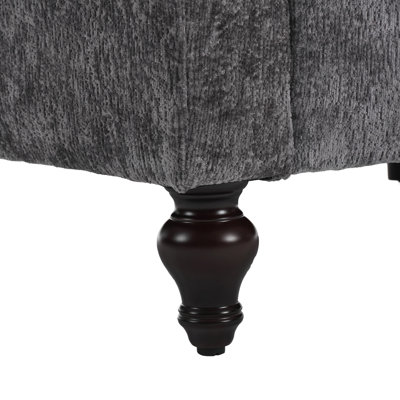 Canapé en chenille Mid Mid Modern