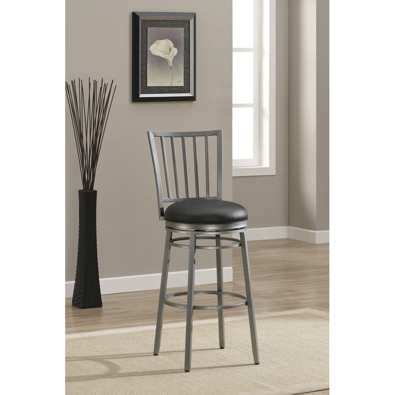 Tabouret de bar et de comptoir pivotant, Pierre à feu, Tabouret de bar (assise de 30 po de hauteur)