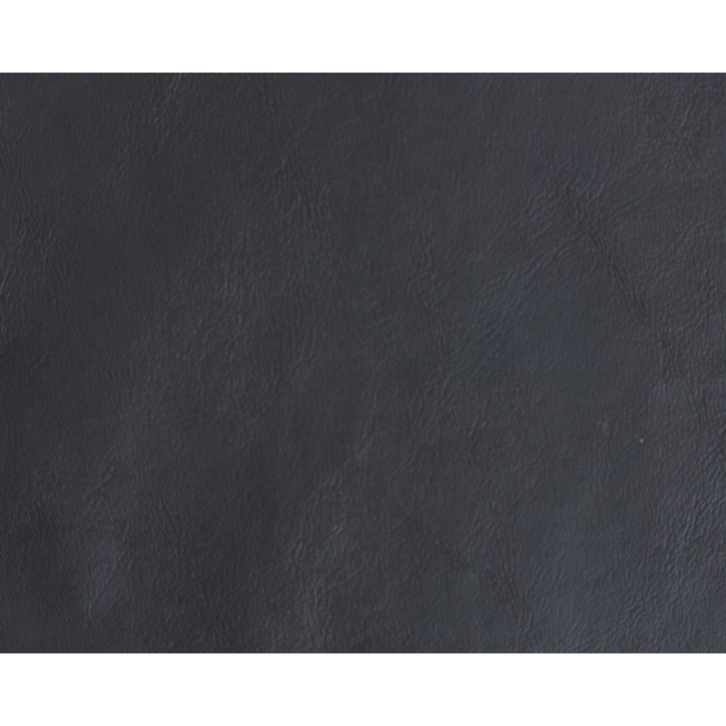 Ensemble de 2 pièces en similicuir matelassé pour lit d'eau avec passe-tringle standard 1,5 po, Similicuir noir