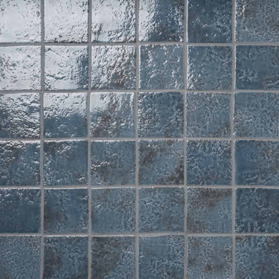 Luna 4.72 In. X 4.72 In. Glossy Textured Porcelain Floor And Wall Tile (4.48 Sq. Ft. / Case)