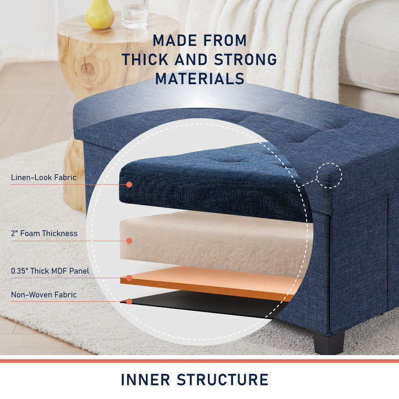 Banc pliable Pehrson, Bleu marine