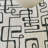 Hennings Mid-Century Modern Beige/ Black Area Rug-1408701490