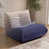 Blue/White Velvet