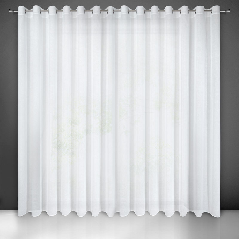 Kayelani Sheer Curtain Single Panel, 250cm H x 300cm W