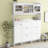 Nazima Hall Tree 62.19'' Wide with Bench-919545755