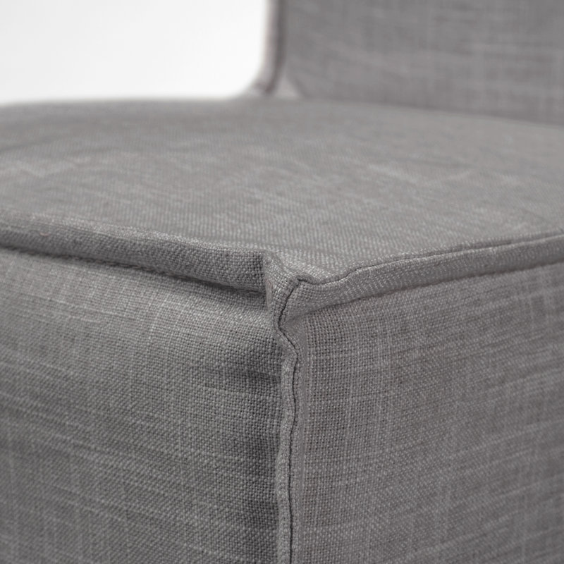 Chaise rembourrée Hornsey, gris