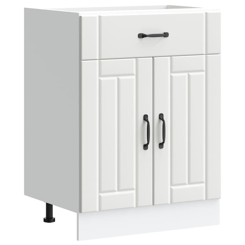 Auberta Standard Base Cabinet, White