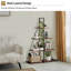 143.3cm H x 34cm W Metal Bookcase