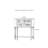 Retro Elegant Art Solid Wood Console Table
