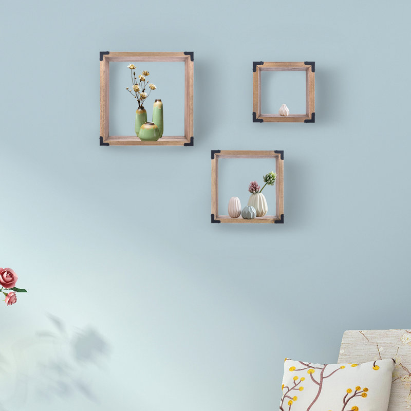 Ensemble de 3 tablettes murales Steger