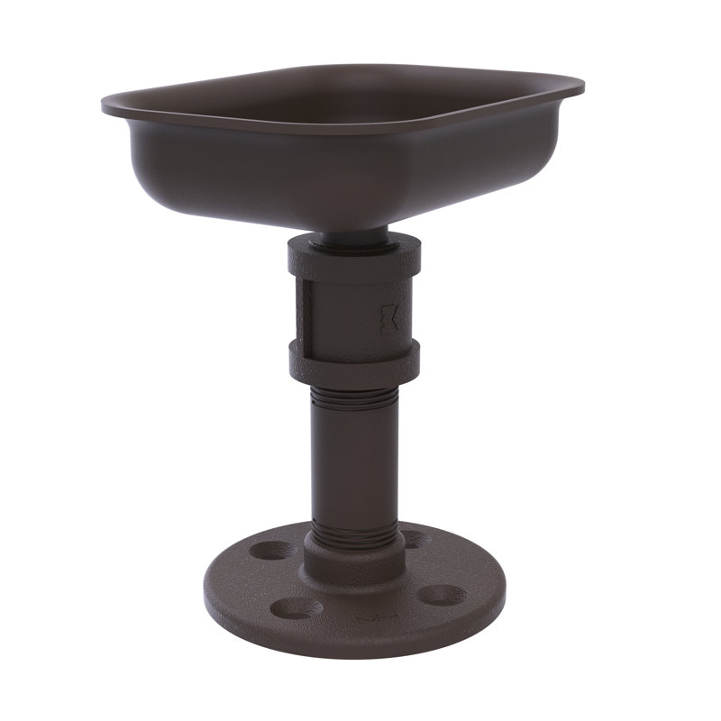 Plat à savon meuble-lavabo top Bayer, Bronze huilé