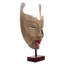 Gusti Ngurah Semarajaya Hand Painted Modern Balinese Mask and Stand