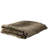 Chocolate Brown Contemporary Solid Plush Throw Blanket 50" x 60"