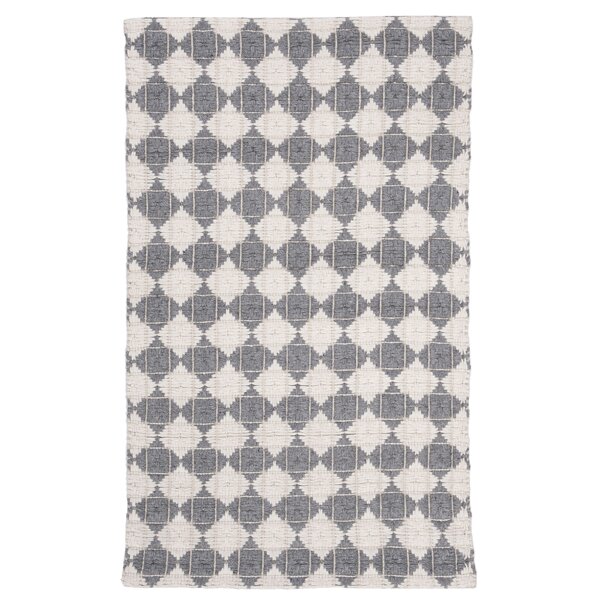 George Oliver Eisenhauer Flatweave Checkered Rug | Wayfair