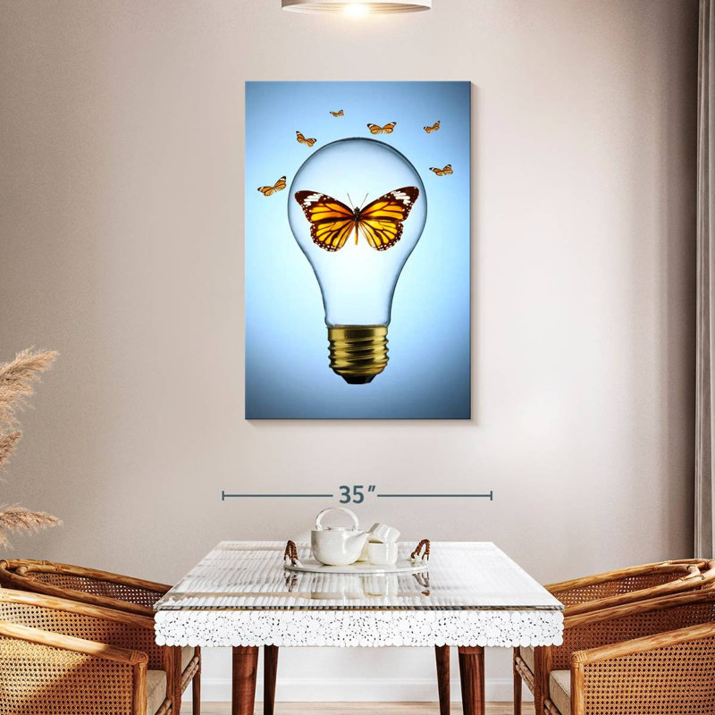 Brampt Butterfly Idea, 30" H x 20" W