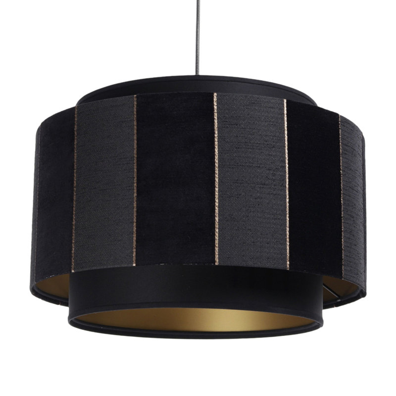 Alberdia 1 - Light Silver Drum Pendant