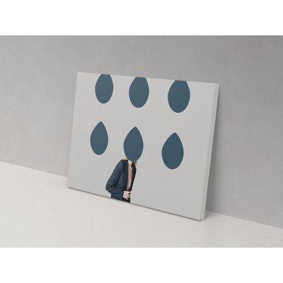 Behind The Droplets - Wrapped Canvas Print