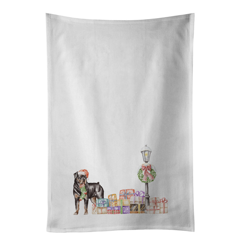 Ensemble de 2 essuie-tout Rottweiler