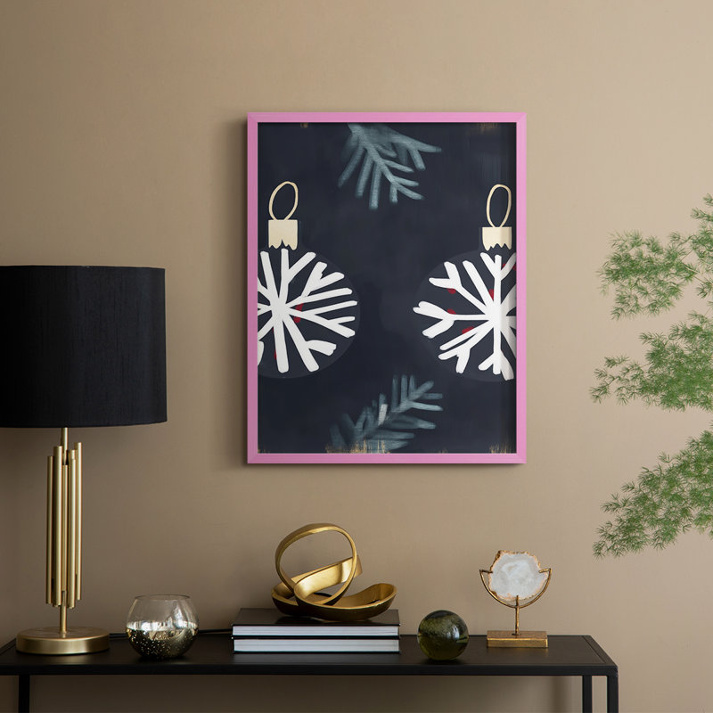 Reproduction encadrée - bois massif, H 30 po x l 24 po, Gris