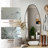 Modern Irregular Full-length Mirror With Aluminum Frame, Wall-mounted Or Free-standing Design-1891486442-1879855454