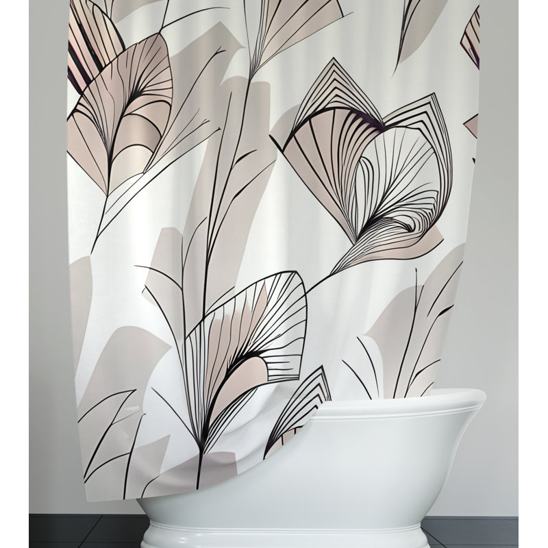 Rideau de douche Adelphi, H 72 po x l 70 po