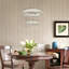 Lustre ovale en cristal 2 lumières Steveson-96795982-124216499