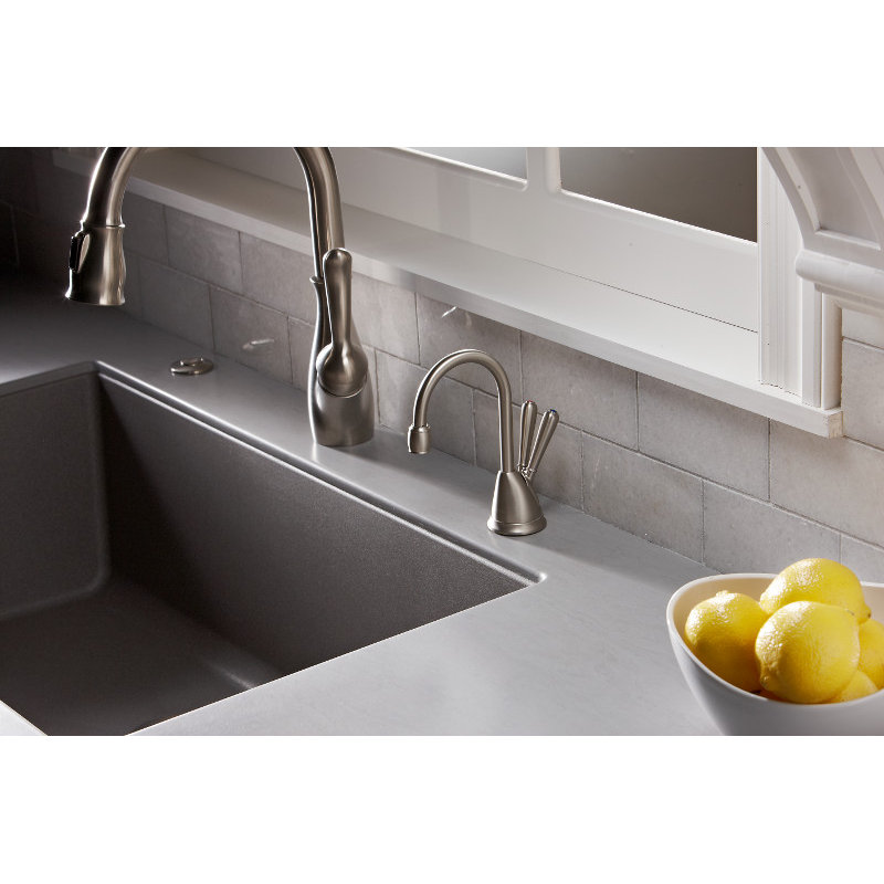 Hot & Cold Water Dispenser, Satin Nickel