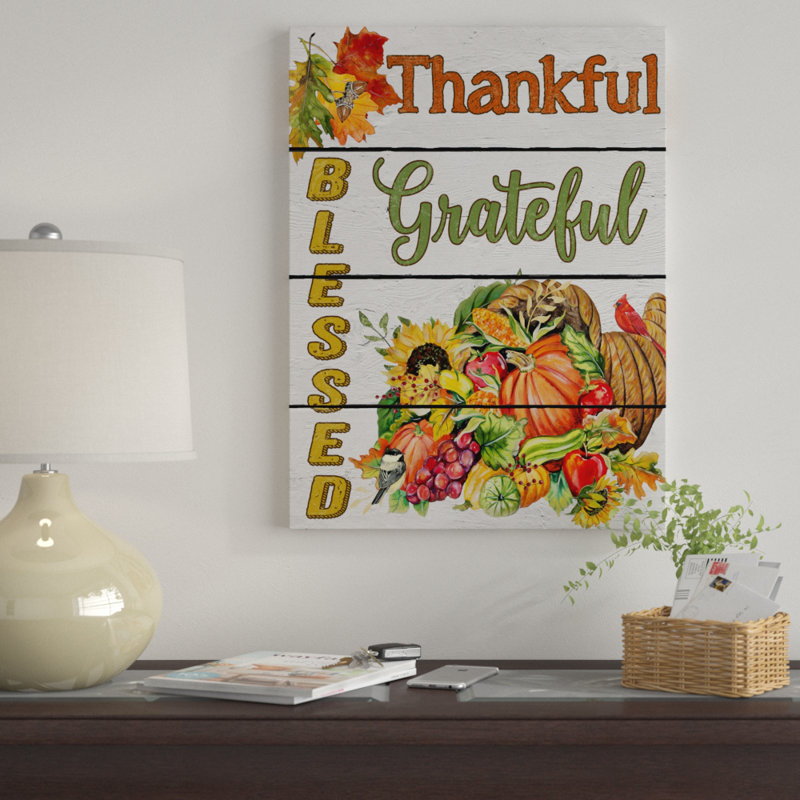 « thanksgiving 11 », reproduction d’impression sur toile tendue, H 19 po x l 14 po