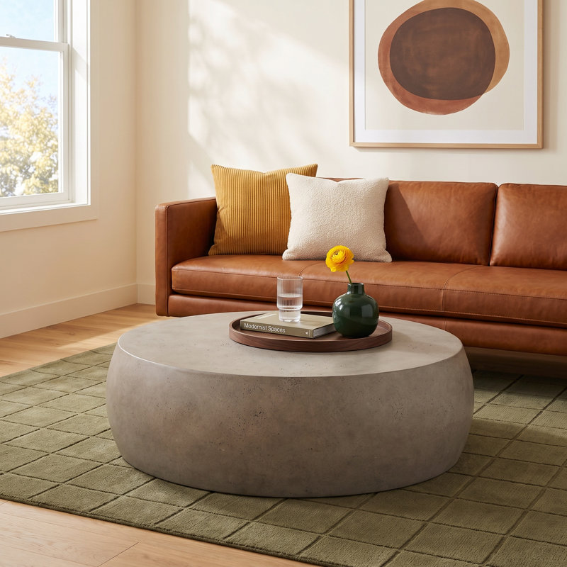 Kinsley Single Coffee Table, Dark Gray