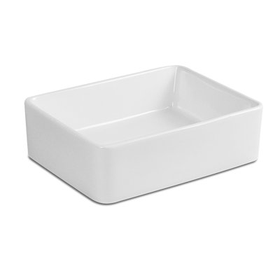 Icera Vista 14.375'' White Vitreous China Rectangular Bathroom Sink