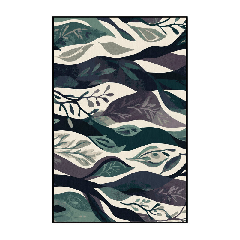 Golden Tendrils Rug, Rectangle 8' x 10'
