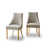 Beige seat with Whitewash legs selected