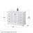 Deborah 48 " W Freestanding Standard Single Vanity Bathroom Vanity With Marble Top-98260258-51712353-80218490