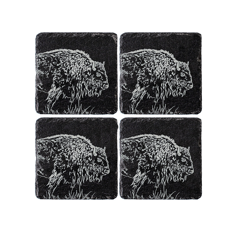 Square 4 Piece Coaster Set