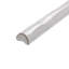 Antic Special 6" x 0.75" Glossy Ceramic Pencil Liner Tile Trim in Milk White