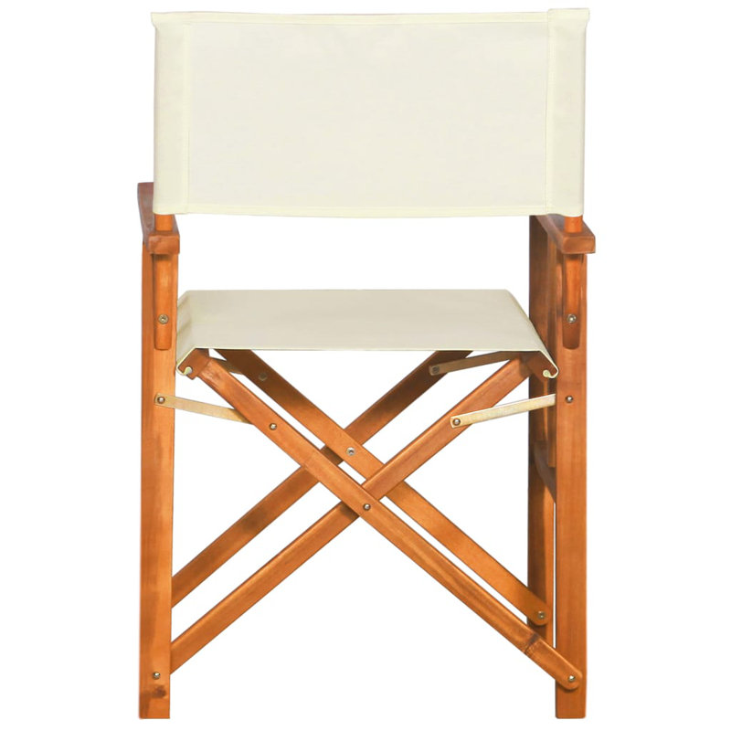 Jinesh Folding Deck Chair, White