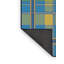 Tapis à motifs jaune / bleu-1803927616