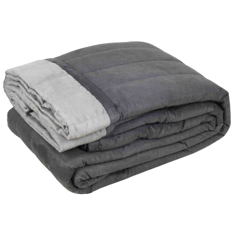 Montana Plain Weave / Muslin Throw Blanket, Dark Grey, W180 x L260cm