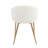 Josie 19.25'' H Faux Leather Upholstered Armchair-287528672-358184675
