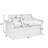 Loveseats Sofa Bed With Pull-Out Bed