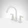 Greyfield 1.2 GPM Widespread Bathroom Faucet with Metal Lever Handles and Pop-Up Drain Assembly