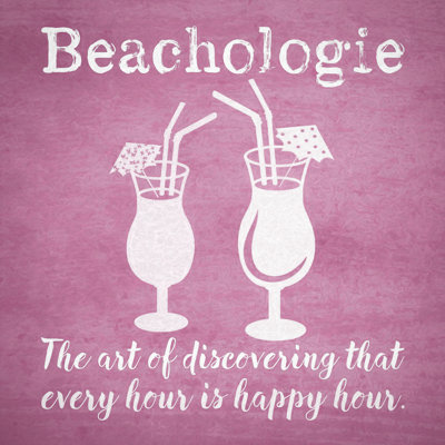 Beachologie Happy Hour Painted by Grotto Studios